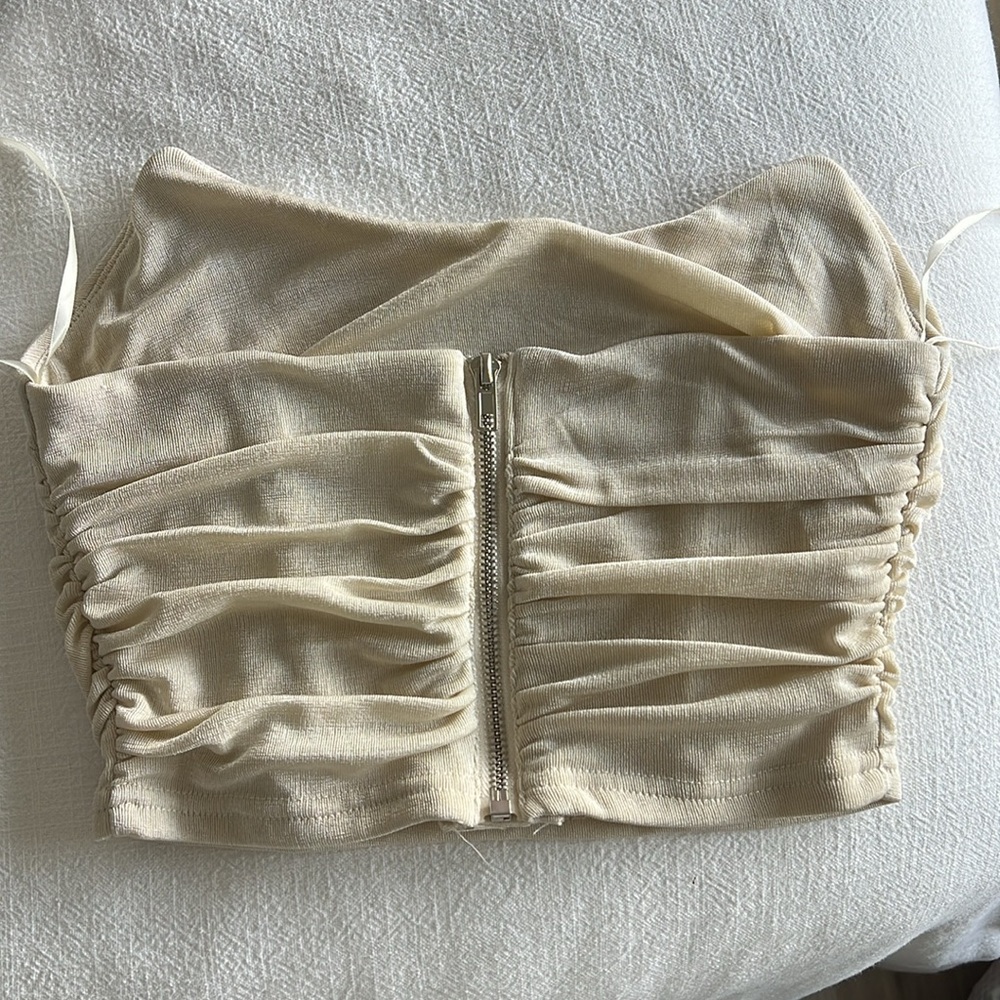 Off White Corset Top - Picture 3 of 4